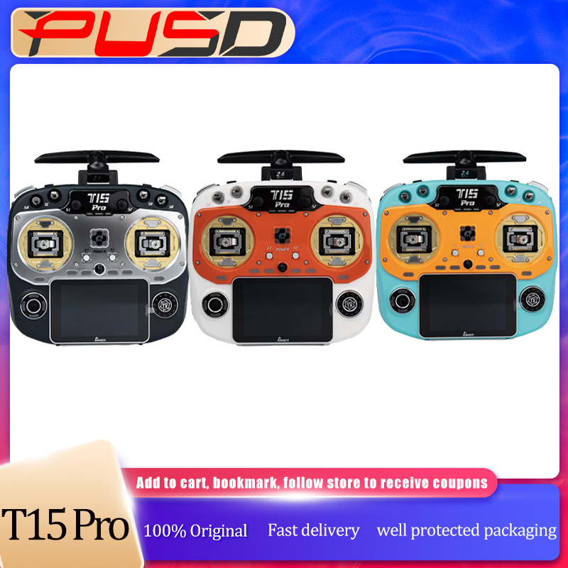 Fpv Drone Battery - Fernsteuerung T15 Pro 2,4 GHz HALL-Gimbal-Sensor
