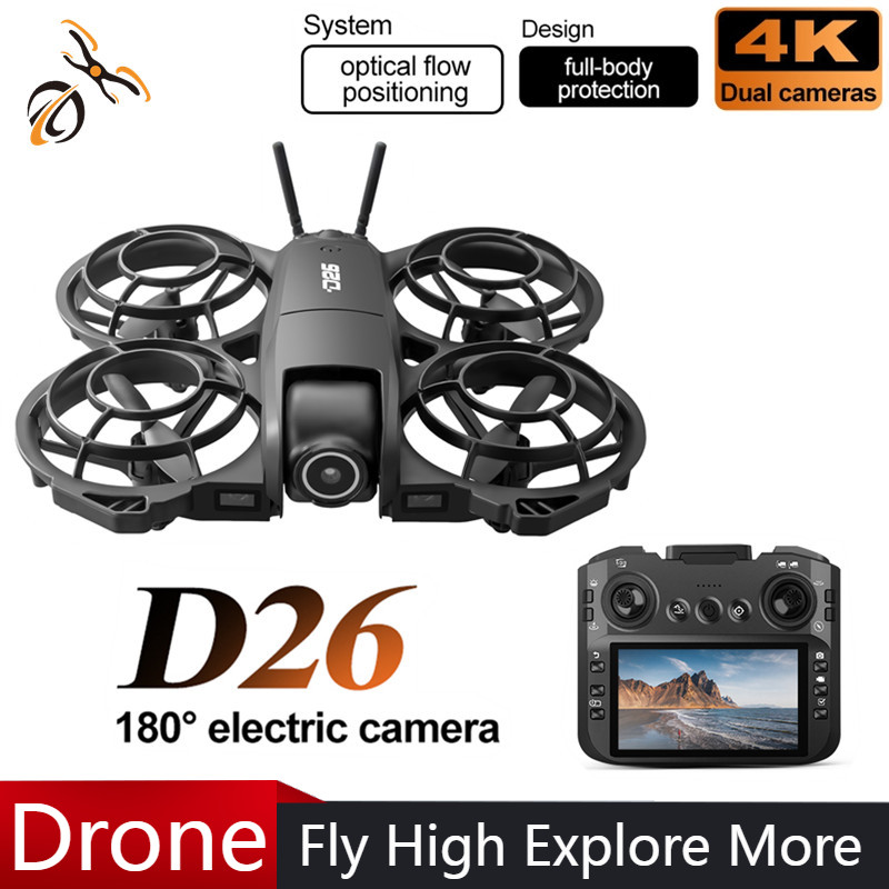 Fpv Drone Charger - D26 Drohne 4K Luftbild-HD 180 °