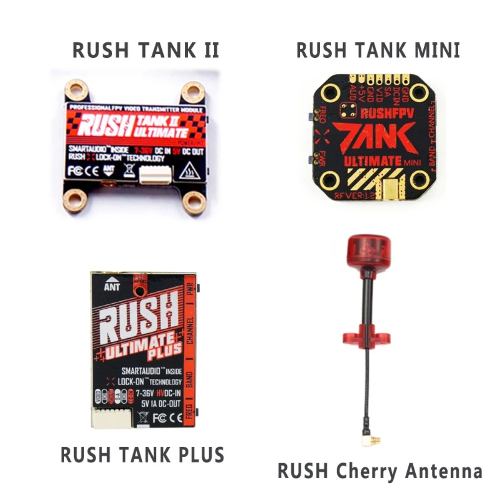 Fpv Drone Vtx - RUSH TANK Ultimate II/Mini/PLUS/Solo VTX 5,8GHz