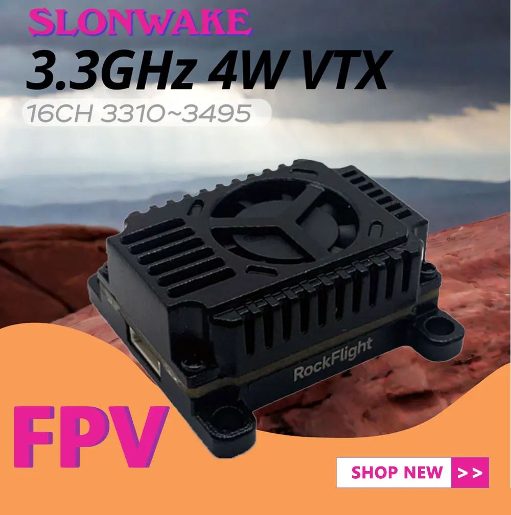 SLONWAKE FPV 3.3G 16CH 4000mW  – Fpv Drone Vtx Bewertung und Preis