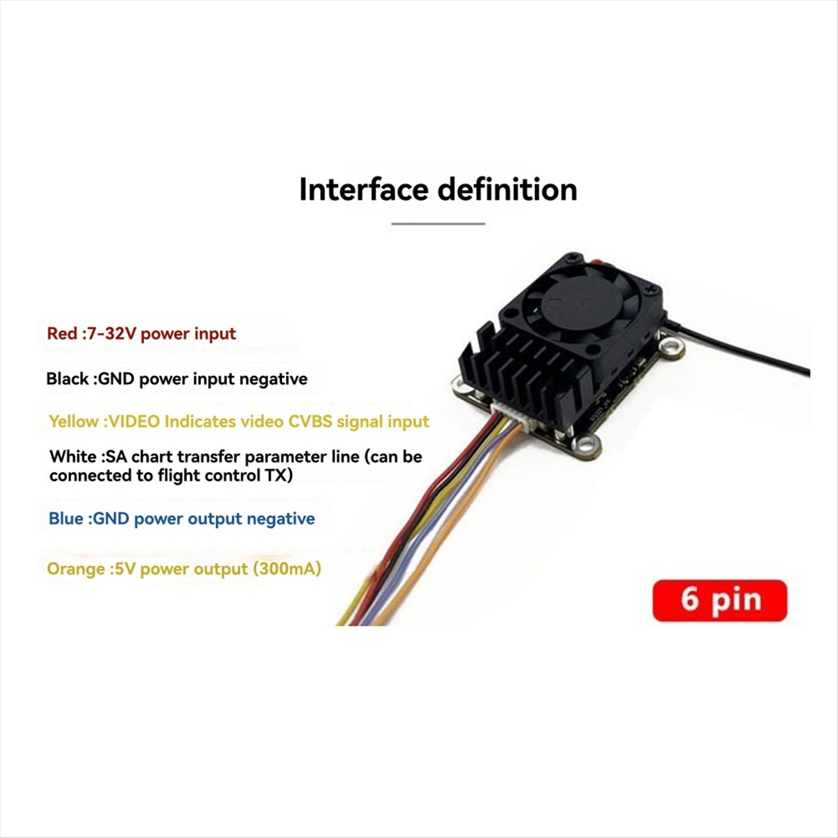 5,8G 2W VTX 2000mW FPV Video S – Fpv Drone Vtx Bewertung und Preis