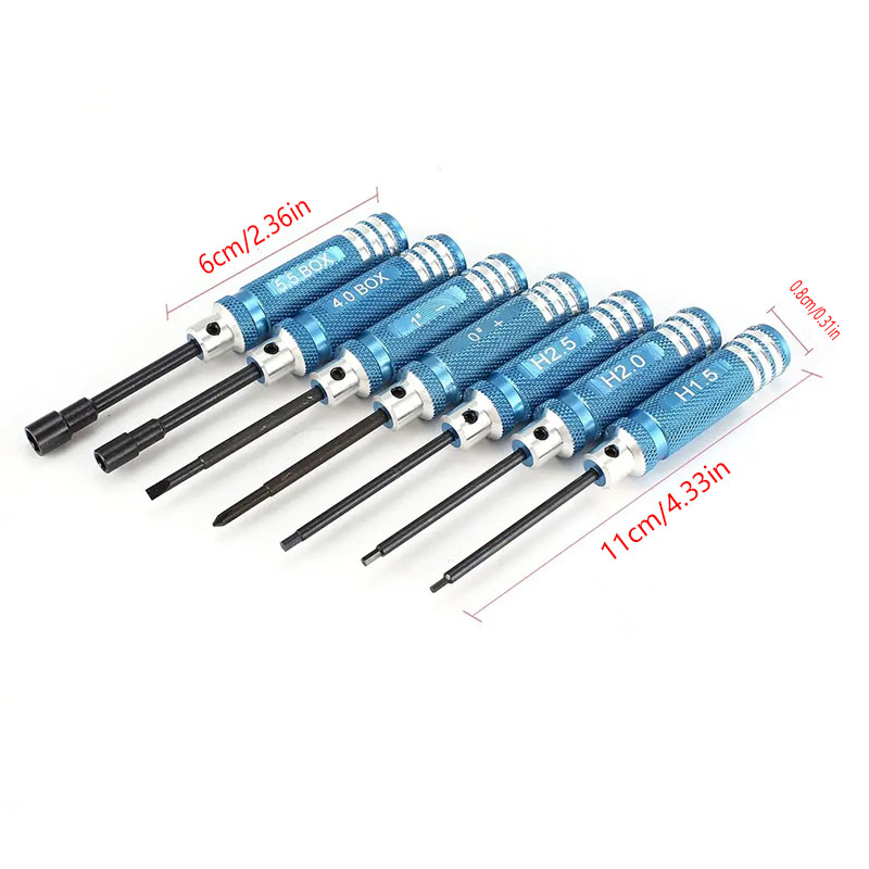 7-teiliges 1,5 2,0 2,5mm RC He – Fpv Drone Tool Kit Bewertung und Preis