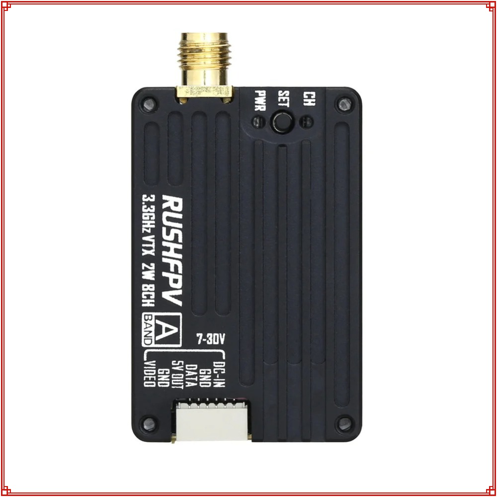2026 Neuer RUSHFPV 3.3G 2W VTX – Fpv Drone Vtx Bewertung und Preis