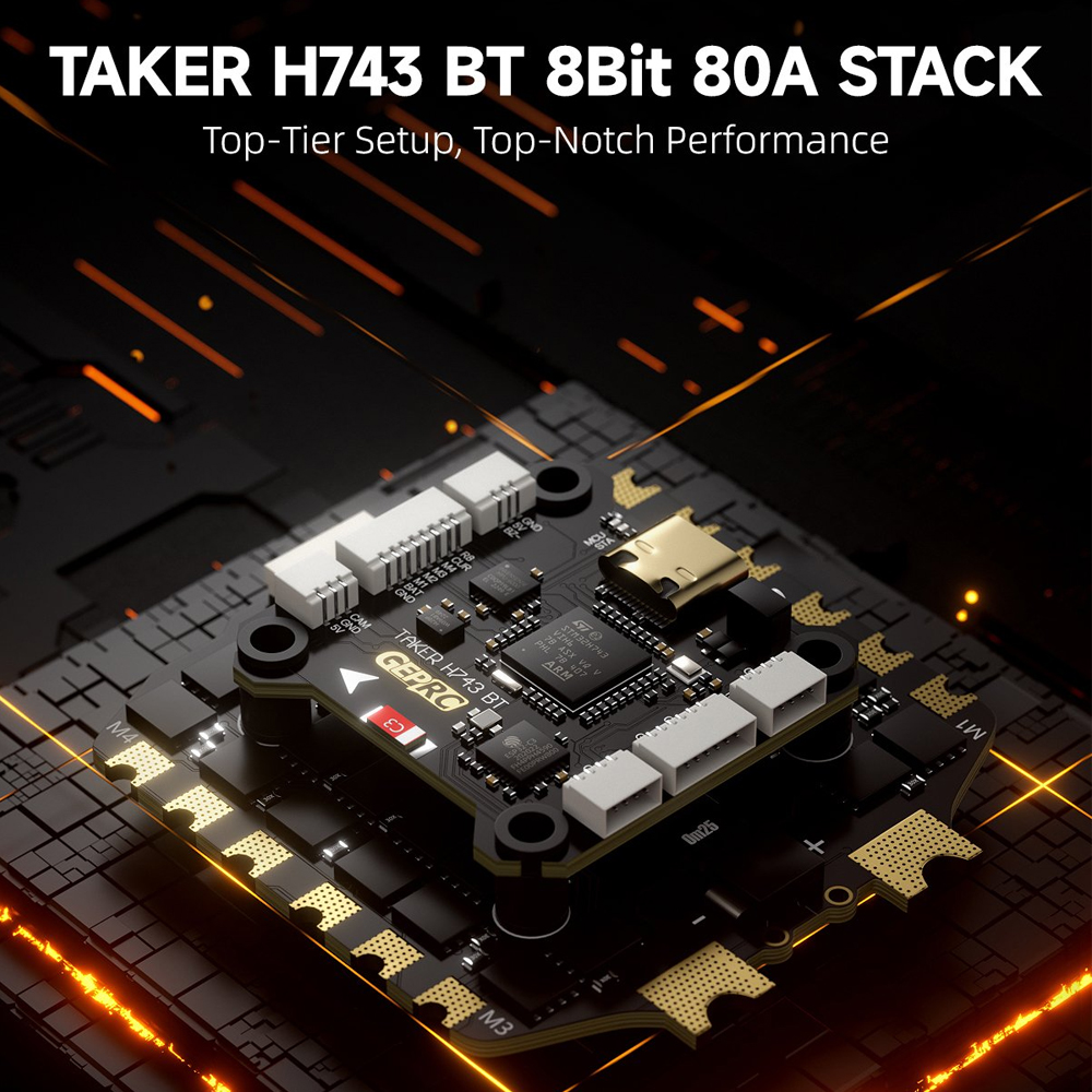 GEPRC TAKER H743 BT 8Bit 80A S – Fpv Drone Esc Bewertung und Preis