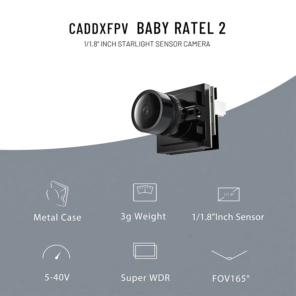 CADDX Micro FPV Kamera Ratel 2 – Fpv Drone Camera Bewertung und Preis