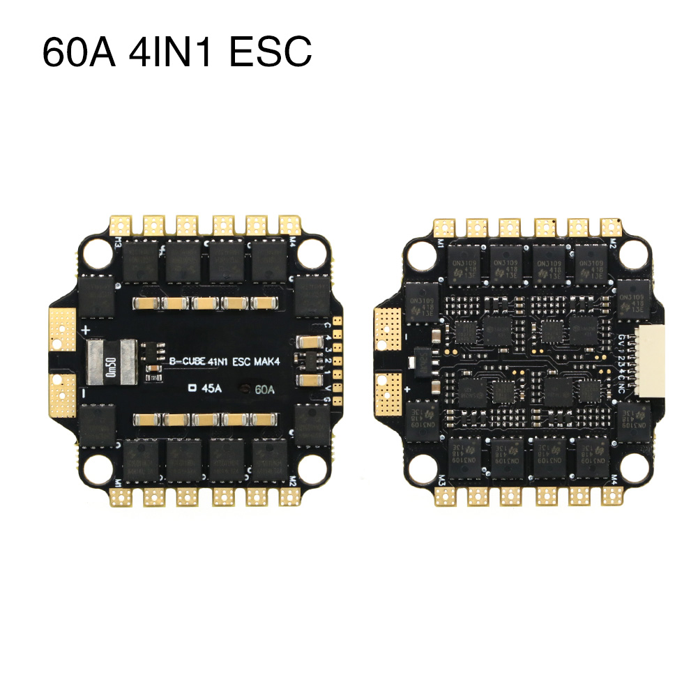 UAngel 4IN1 45A 60A ESC BLHELI – Fpv Drone Esc Bewertung und Preis