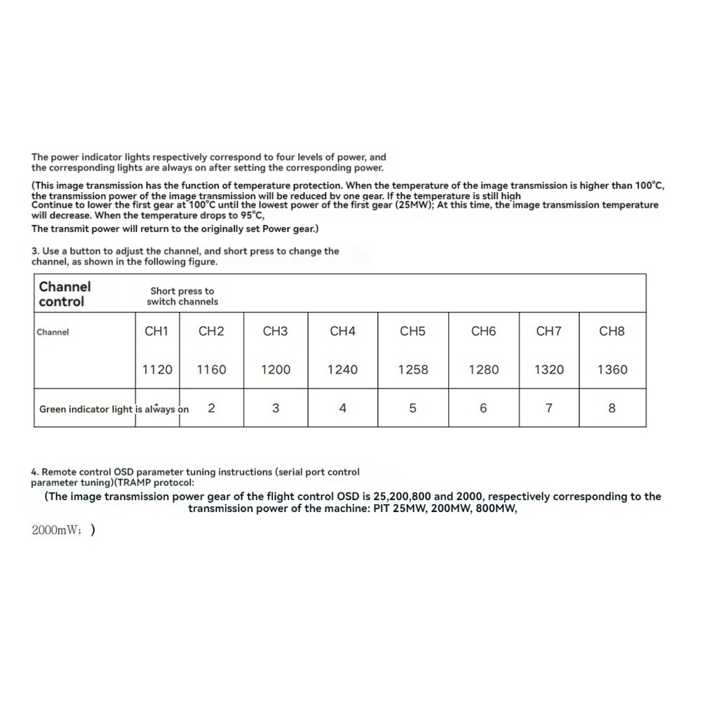 AS96-1.2G 2W VTX 8CH 2000Mw FP – Fpv Drone Vtx Bewertung und Preis